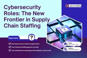 cybersecurity roles in supply chain staffing