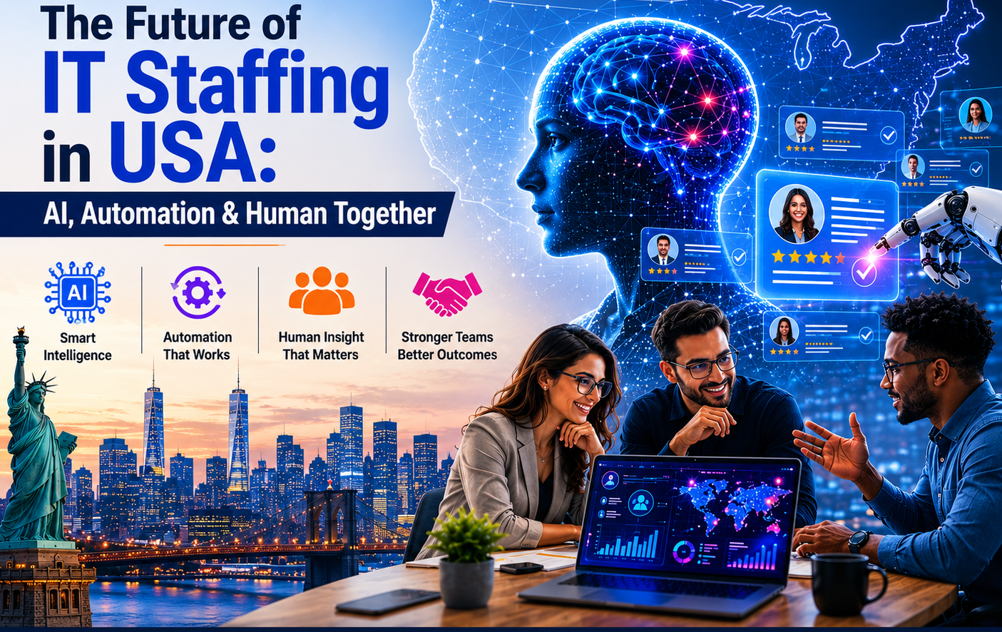 The Future of IT Staffing in USA by Aptech Staffing