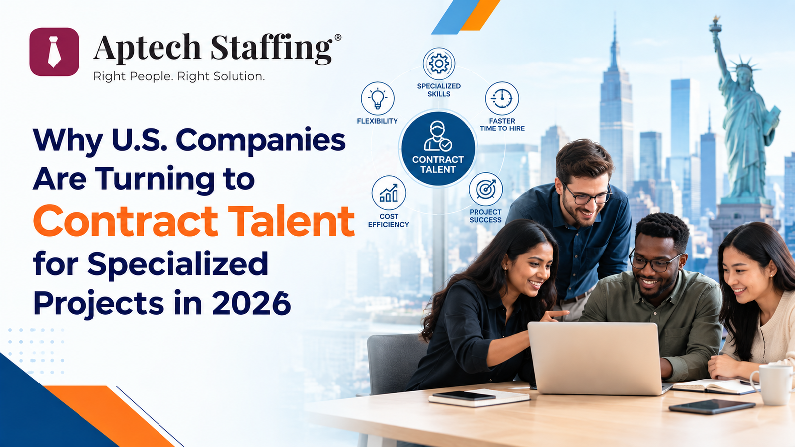 Aptech Staffing is the best staffing agency in USA